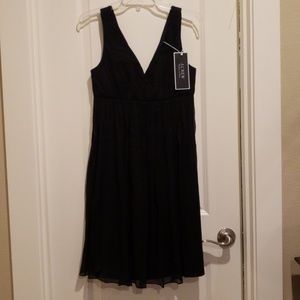 J. Crew Black Silk Dress